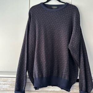 Vintage Alberto Danti Men's
Italian Knit Sweater - Size XL - Wool Blend